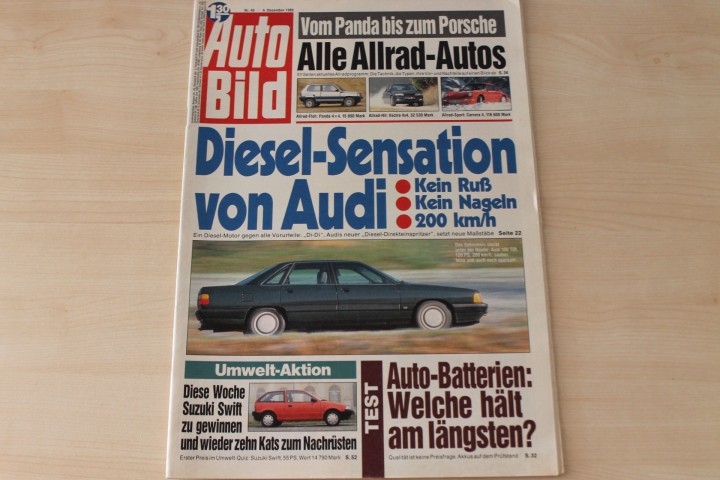 Deckblatt Auto Bild (49/1989)